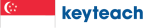 Keyteach Singapore logo featuring the Singapore flag next to the word 'Keyteach' in blue text.